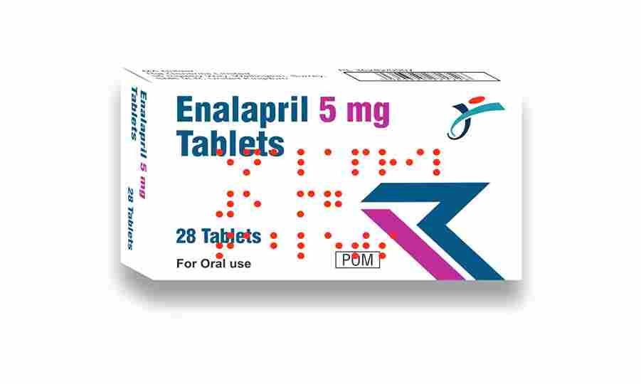 Enalapril 5 mg Tablets